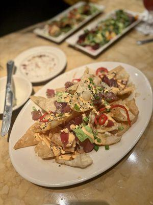 Ahi Poke Nachos*