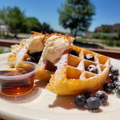 Key Lime Pie Waffles : coloradofoodie