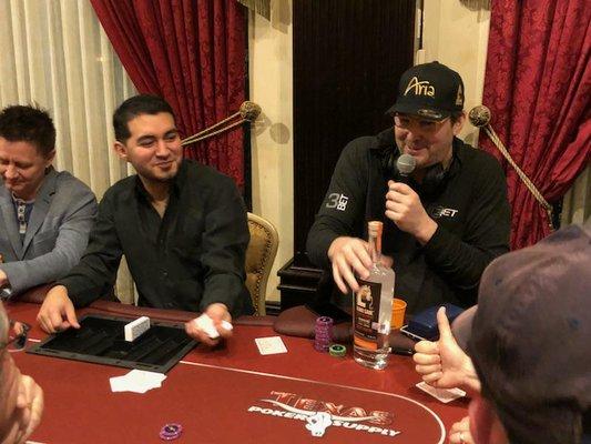 Phil Hellmuth told us he loved our Final Table we used for a SXSW charity event!!