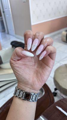 I love my nails. They always done a good job here. The staff are friendly and the place is clean.