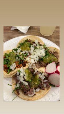 Asada, Al pastor, and lengua