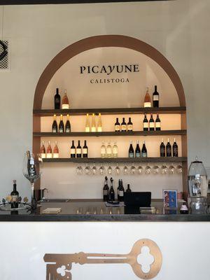 PICAYUNE CELLARS & MERCANTILE PROJECT in Calistoga. Level 4 Smooth Finish on all Walls for Tasting Room & Store.