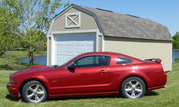 Wood Garage, Nashville, TN. | Nashville Wood Garages, 615-987-9004, http://rentsheds.com/storage-sheds-nashville.htm