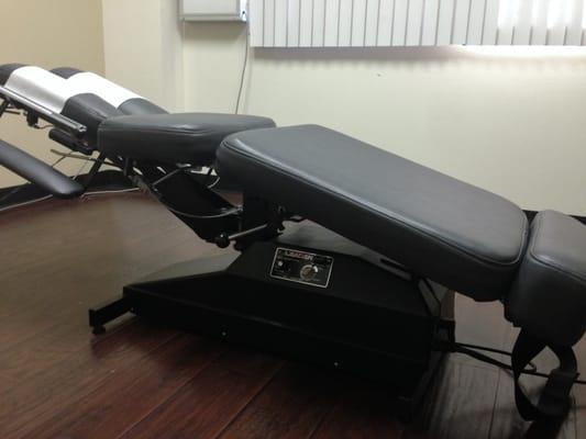 Our office provides spinal decompression therapy utilizing a Leander flexion-distraction table. Ask your doctor if you may be a candidate.