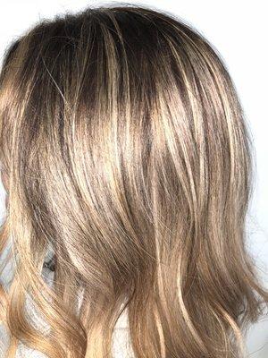 Blended balayage