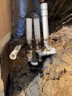 Septic Trap repair