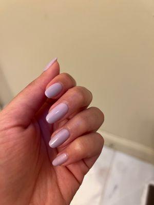 Lavender Gel Manicure