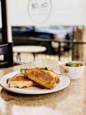 Grilled Cheese and Tomato Soup