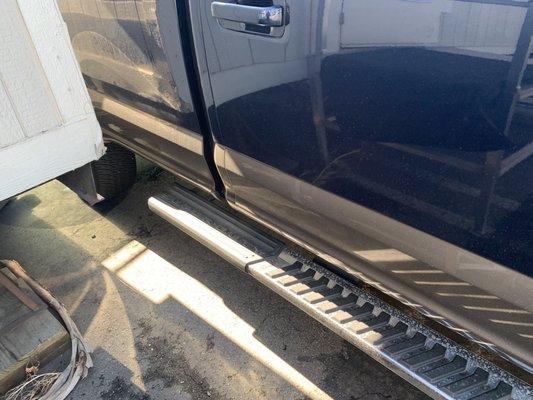 Factory running board