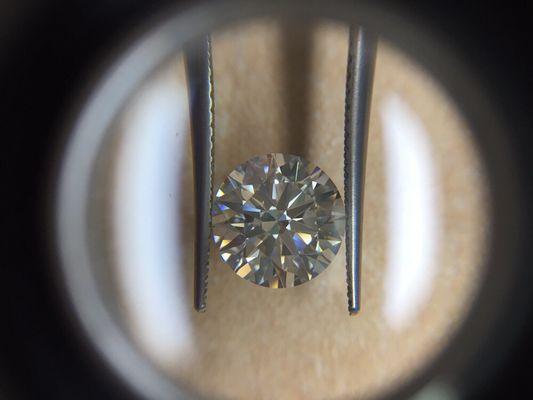 Diamonds are our specialty. We buy and sell all shapes and sizes. We have expert gemologists with a degree from GIA on site at all times.