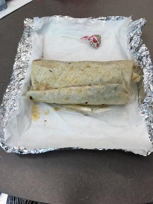 Big burrito! Love it!