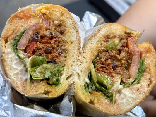 Chopped Cheese Sandwich