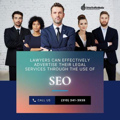 Lawyers can effectively advertise their legal services through the use of SEO.