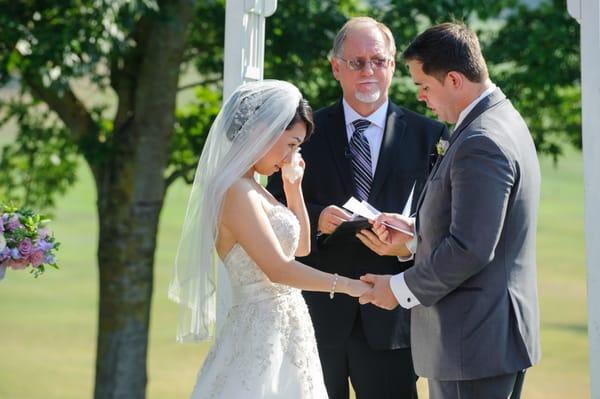 Steve officiated our wedding in Oakland