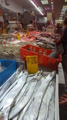 Many Sea food / Fish selections