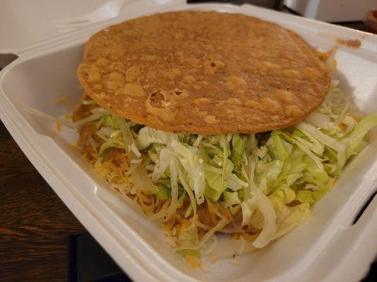 Home photo - A single Bean tostada