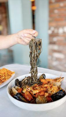 Squid Ink Pasta