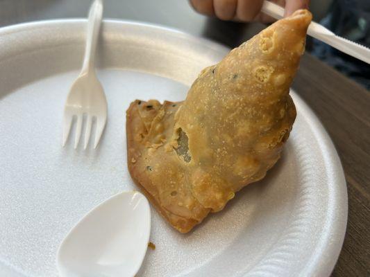 Veggie samosa