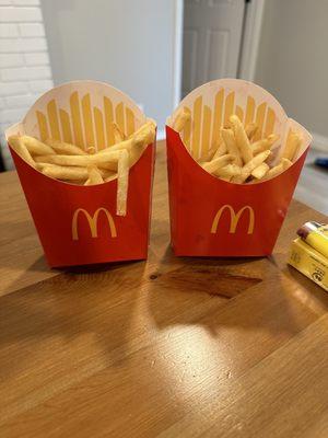 Half fries