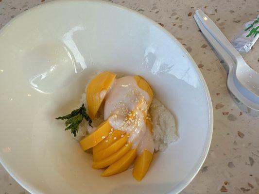 Mango sticky rice