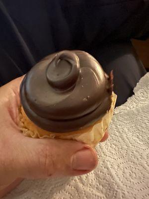 Boston Cream cupcake.