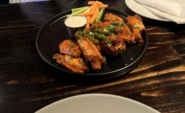 Rocket Hot Wings were good, I was worried that they were going to be a little too dry based on previous photos. They came out really juicy.