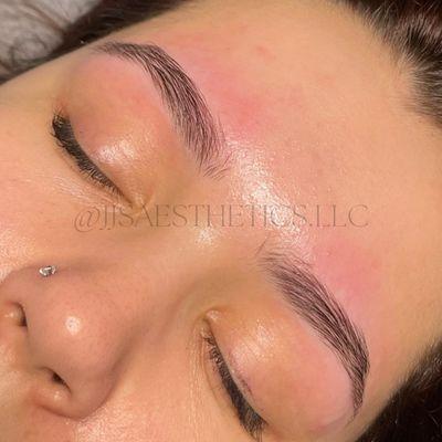 brow wax + brow shaping