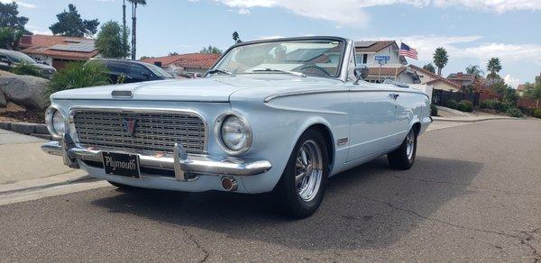 Turbocharged 1963 Plymouth Valiant