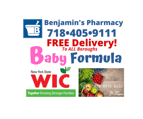 Come Rain or Shine FREE Formula Delivery to ALL Boroughs