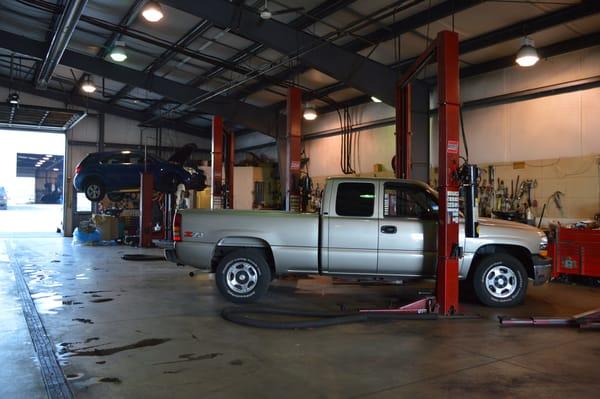 Check engine light on? We specialize diagnostic testing and vehicle maintenance on any make and model, not just Chevy.