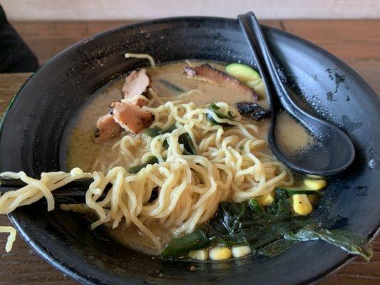 Kids miso ramen with chicken