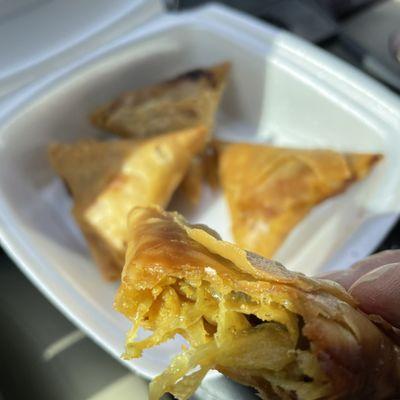 Hot Crispy Savory Samosas