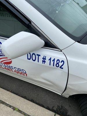 Ahmed DOT # 1182 car If you see this car do not get in at all