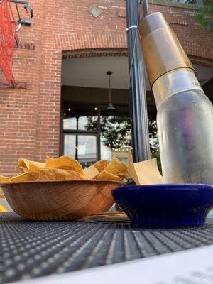 Free Chips & Salsa appetizer while you order