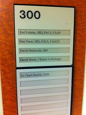 Dr.'s available in this office!