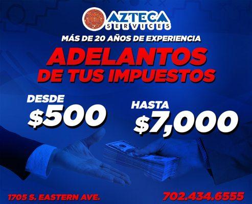 Azteca Services Income Tax