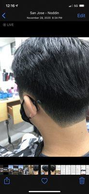 Men haircut