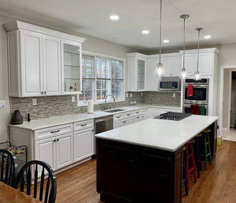 Kitchen remodeling project (Fairfax, VA)