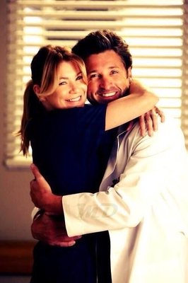 This is what Meredith Grey and Derek Shepherd look like for reference