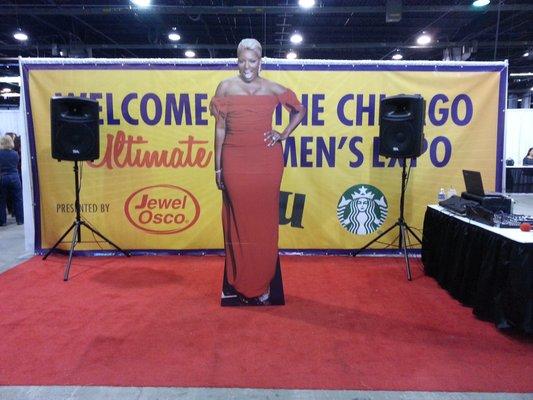 Entrance at the Chicago Ultimate Women's Expo!