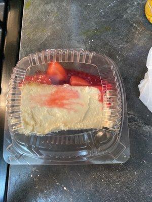 Strawberry cheesecake