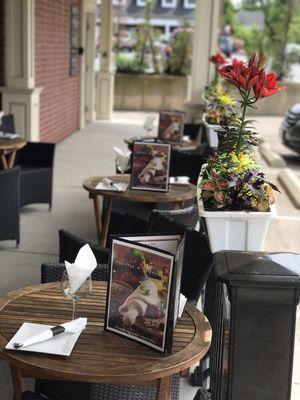 Enjoy Outdoor Seating at Our Restaurant.