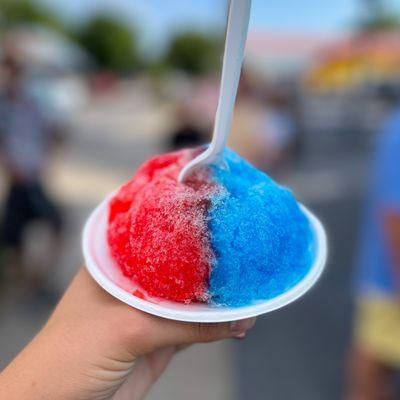 Blue Monkey Shaved Ice