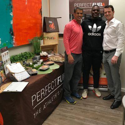 The Osteopathic Center's  Event "Heal Faster Be Stronger" One of our featured guests from last night: NFL athlete Nick Moody ...