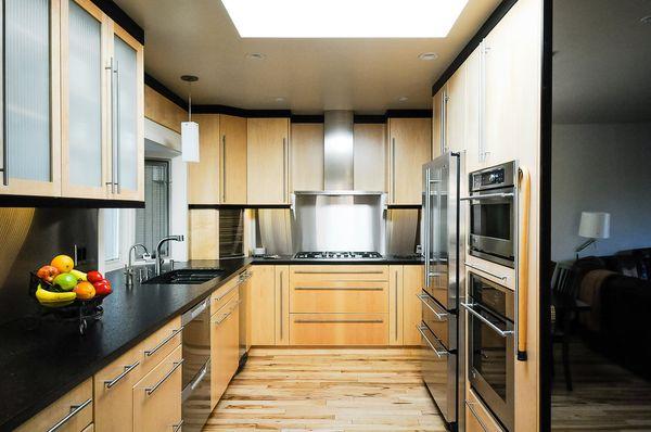 Modern Galley Kitchen