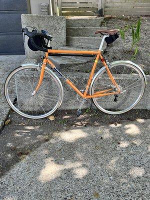 Fenders and tune up at Free Range!