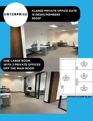 XL Private Office Suite available now!