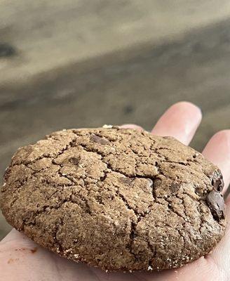 Double chocolate cookie