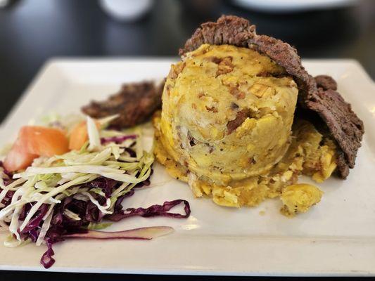 Mofongo con Carne