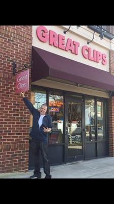 See, my boss loves Great Clips! In & out  in a jiffy!